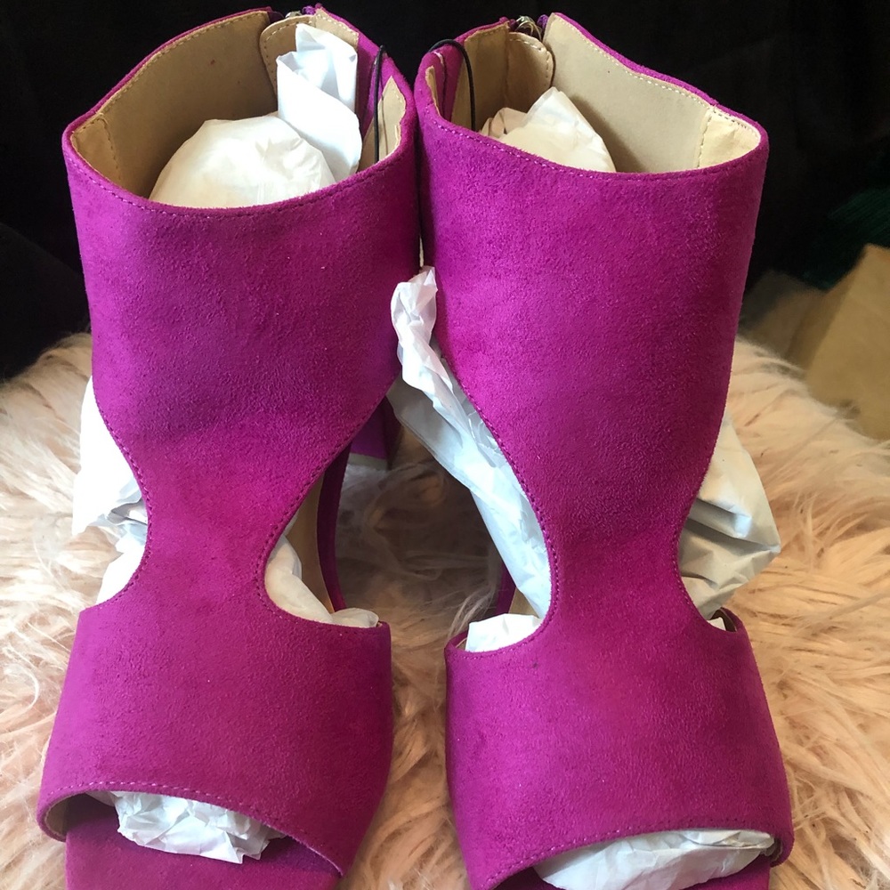 Ashley Stewart Purple Shoes